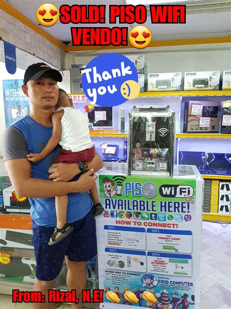 Piso Wifi Vendo Available ️ Buy now! We accept Piso Wifi.